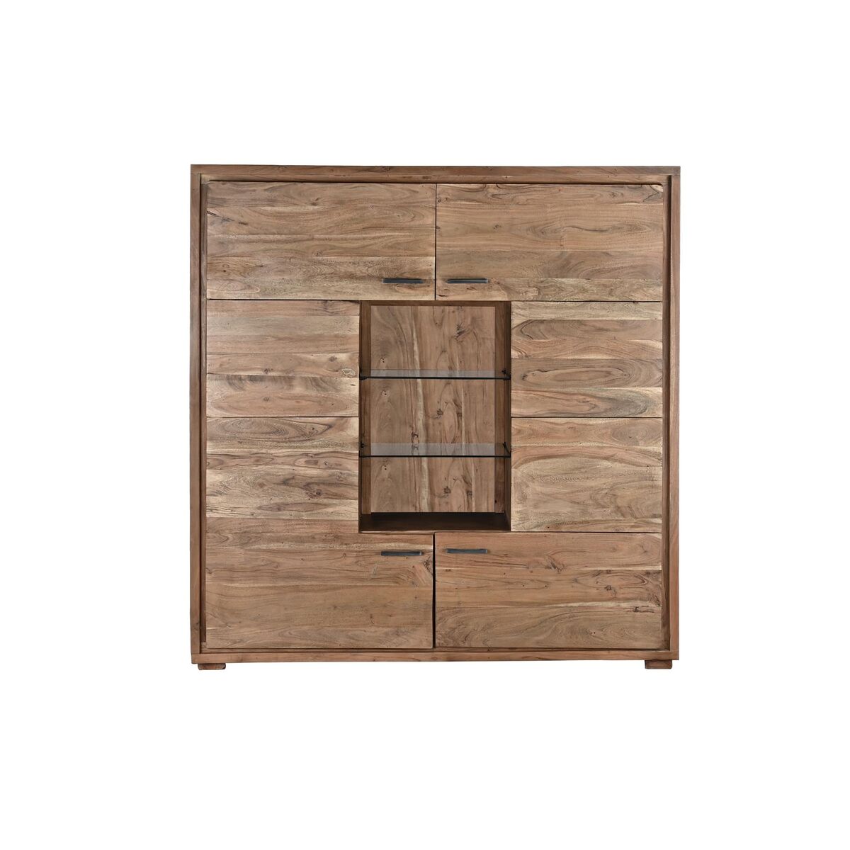 Omara DKD Home Decor 145 x 40 x 153 cm Kristal Rjava Akacija